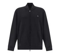 Felpa zip up in cotone Active Fleece, Uomo, NERO - RUTENIO, Taglia: S