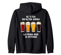 Felpe Birra Divertenti - Altra Birra - Scritte Simpatiche Felpa con Cappuccio