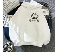 Felpe con cappuccio anime Jujutsu Kaisen unisex Manga Abbigliamento Casual