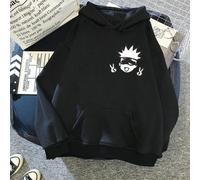 Felpe con cappuccio anime Jujutsu Kaisen unisex Manga Abbigliamento Casual