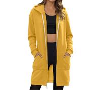 Felpe con Cappuccio da Donna Carino Stampa Top a Tinta Unita Pullover con Coulisse Senza Cappuccio Felpa a Maniche Lunghe Giacche da Allenamento Modello Baggy Soft Elegante Leggero Stampa Felpe