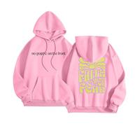 Felpe con cappuccio da donna Christian Faith Over Fear in cotone con stampa di Gesù Beach Fashion Country con cappuccio Trust In The Lord Felpe con cappuccio per adolescenti Grafica estiva Casual Soft