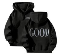 Felpe con cappuccio da donna Christian Good Youth con cappuccio Gesù 2025 Anime Pullover Faith Outfits per adolescenti allentato casual zip up vestiti gotici Dio prega il Signore felpe Workou Country