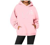 Felpe con cappuccio da donna I Am A Child of God University Trendy Casual Graphic con cappuccio Pullover Felpe con cappuccio Sottile 2025 Abiti a maniche lunghe con disegni con cappuccio Y2K