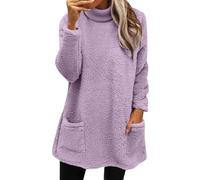 Felpe con cappuccio da donna oversize giacche da donna comode in tinta unita felpe per donne UK Ladies Zip Up Plain felpe con cappuccio cardigan top maniche lunghe Edgy autunno abbigliamento camminare