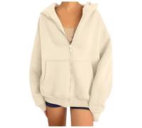 Felpe con Cappuccio da Donna Stampa Felpe Pullover Manica Lunga Felpa Pullover Modello Baggy Soft Classiche Maglioni Giacca Donna Autunno Felpa a Maniche Lunghe Modello Baggy Soft
