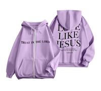 Felpe con Cappuccio da Donna Zip Giacca Sportiva Leggero Hoodie Maglietta Oversized Streetwear Comode Tops e Casual Taglie Forti Sport Palestra Corsa Allenamento