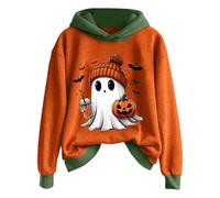Felpe con cappuccio di Halloween per le donne divertenti felpe da strega Alcuni giorni devi indossare il cappello e ricordare loro chi hanno a che fare con magliette stampate con lettere, Yc-verde, XL