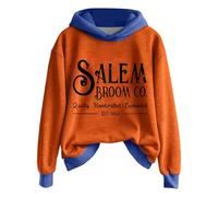 Felpe con cappuccio di Halloween per le donne divertenti felpe da strega Alcuni giorni devi indossare il cappello e ricordare loro chi hanno a che fare con magliette stampate con lettere, Ya-blu, XL