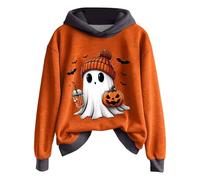 Felpe con cappuccio di Halloween per le donne divertenti felpe da strega Alcuni giorni devi indossare il cappello e ricordare loro chi hanno a che fare con magliette stampate con lettere, Yc-grigio, M