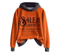 Felpe con cappuccio di Halloween per le donne divertenti felpe da strega Alcuni giorni devi indossare il cappello e ricordare loro chi hanno a che fare con magliette stampate con lettere, Ya-grigio