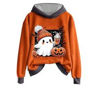 Felpe con cappuccio di Halloween per le donne divertenti felpe da strega Alcuni giorni devi indossare il cappello e ricordare loro chi hanno a che fare con magliette stampate con lettere, Yb-grigio, M