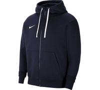 Felpa con cappuccio Nike Park 20 Full Zip Uomo ossidiana/bianco/bianco (L)