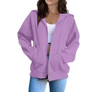Felpe con cappuccio personalizzate con cappuccio personalizzate per uomini e donne Progettare il tuo personalizzato Il tuo testo Foto Felpe con cappuccio lunghe felpe con cappuccio per le donne, Viola