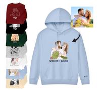 Felpe con Cappuccio Personalizzate Progetta la tua Felpa Personalizzata con Foto Davanti e Dietro