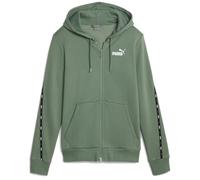 PUMA Felpa con Cappuccio Ess Tape FZ FL Sudore, Eucalipto, S Donna