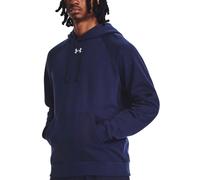 Felpe con cappuccio Under Armour UA Rival Fleece Hoodie-BLU 196884158309 in taglia XXL EU