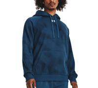 Felpe con cappuccio Under Armour UA Rival Fleece Printed HD-BLU 196884174712 in taglia XL EU