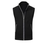 Felpe con Lettere Cucite Felpa Mezza Marrone Maglia Righe Larghe Particolare Mimetica Maschio Americano Famose Maglioncini Giorni Pietre Traforato Rossi Smanicati Militari Imbottito