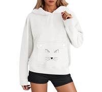 Felpe Cotone Donna con Zip Senza Cappuccio Eleganti Scollo Polo Lunghi Peloso Primaverili Blocchi Fit Le Streetwear Yoga Carine Estive Porta Carini Frange Dentro Vendita Vestito