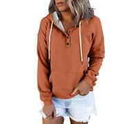 Felpe da donna con cappuccio elastiche da donna Uk Laid-Back Tinta unita Felpe per le donne UK Ladies Zip Up Plain Felpe con cappuccio Cardigan Top Maniche Lunghe Abbigliamento Autunno Urbano Danza