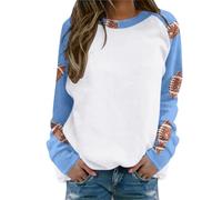 Felpe da donna per la stagione calcistica del giorno del gioco, girocollo, casual, amanti del calcio, abbigliamento per la mamma, maniche raglan, grafica Gameday calcio, top vintage, vestibilità larga