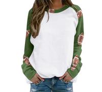 Felpe da donna per la stagione calcistica del giorno del gioco, girocollo, casual, amanti del calcio, abbigliamento per la mamma, maniche raglan, grafica Gameday calcio, top vintage, vestibilità larga