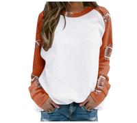 Felpe da donna per la stagione di calcio con maniche raglan casual calcio mamma amante del calcio top grafica girocollo calcio gameday country felpe con cappuccio trendy gameday calcio morbido