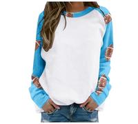 Felpe da donna per la stagione di calcio con maniche raglan casual calcio mamma amante del calcio top grafica girocollo calcio gameday country felpe con cappuccio trendy gameday calcio morbido