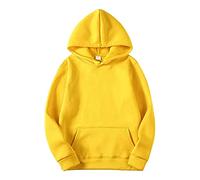 Felpe da Uomo Moda Comoda Felpa Cappuccio Solid Color Leggera Casual Resistente Atletica Confortevole Casua Invernale più con Fodera Calda