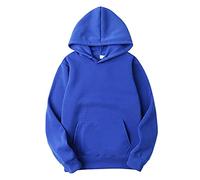 Felpe da Uomo Moda Comoda Felpa Cappuccio Solid Color Leggera Casual Resistente Atletica Confortevole Casua Invernale più con Fodera Calda