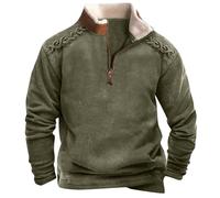 Felpe da Uomo Senza Cappuccio Maglia Sportiva Classica Eleganti Pullover Tops Hoodie Felpa Girocollo Giacche Sportive Tinta Unita Casual Classico Palestra Sport per Le Mezze Stagioni