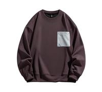 Felpe da Uomo Senza Cappuccio Maglia Sportiva Classica Moda Invernale 2025 Nuova Felpa Slim Fit Sportivi Pullover Casual Classico Palestra Sport per Le Mezze Stagioni