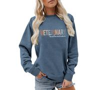 Felpe Donna Eleganti, Felpa Casual alla Moda con Scollo Rotondo, Manica Lunga, Morbida e Confortevole, da Indossare Tutti i Giorni e per Gli Outfit.