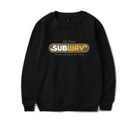 Felpe girocollo Happy Gilmore 2 Metropolitana Vestiti Casual Top Girocollo Felpe, Nero , XXS