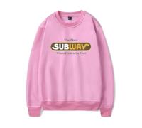 Felpe girocollo Happy Gilmore 2 Metropolitana Vestiti Casual Top Girocollo Felpe, rosa, XXL