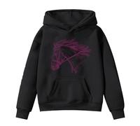 Felpe Invernali Ragazze,Casual Sport T-Shirt Felpa Casual, da Jogging,Calda Maglia di Tuta A Manica Lunga Graziosa Calda con Cappuccio Stampa per Tutti I Giorni Usura
