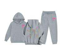 Felpe Invernali Ragazze Grafica Dolce Maglione Elegante Leggero Morbidi A Maniche Lunghe Maglia di Tuta Manica Lunga Pullover Ragazza con Cappuccio per Tutti i Giorni