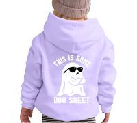 Felpe Invernali Ragazze Super Morbida Graziosa Felpa Calda Casual, da Jogging,Calda Abbigliamento per Autunno Elegante Leggero con Cappuccio Stampa Bambine E 4-15 Anni