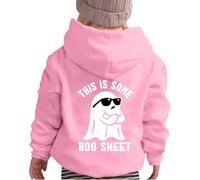 Felpe Invernali Ragazze Super Morbida Graziosa Felpa Calda Casual, da Jogging,Calda Abbigliamento per Autunno Elegante Leggero con Cappuccio Stampa Bambine E 4-15 Anni