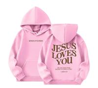 Felpe Invernali Ragazzo Top a Tunica per Bambina Elegante Leggero con Cappuccio Stampa Hooded Sweatshirt Full-Zip Felpa Jacket Giubbotto Ragazza 3-14 Anni