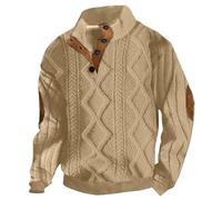 Felpe Invernali Uomo Particolari Grigia Bianche 100 Righe Merinos Aderente Dentro Strappata Dietro Lunghe Maglieria Angora Tre Nordico Sweater Montone Impermeabili Primaverile