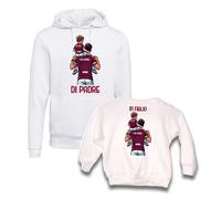 Felpe Maglie per Tifosi di padre in figlio Bambini Uomo Salernitani Granata Papà