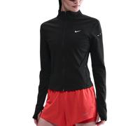 Nike Running - Swift Dri-FIT - Top aderente nero con chiusura zip M