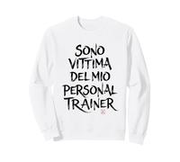 Felpe Palestra Divertenti - Vittima del Mio Personal Trainer Felpa