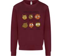 Felpe Per Bambini Con Tipi Di Cani Che Bevono Caffè