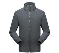 Felpe pullover foderate in pile da uomo sportive morbide invernali autunno top abiti occidentali 2025 tinta unita comfort estetica country Y2K Essential felpe vintage girocollo grafica, Grigio, 3XL