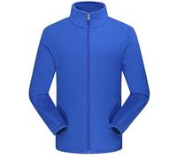 Felpe pullover foderate in pile da uomo sportive morbide invernali autunno top abiti occidentali 2025 tinta unita comfort estetica country Y2K Essential felpe vintage girocollo grafica, Blu, 3XL