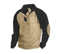 Felpe Senza Cappuccio da Uomo Traspirante Sportiva Eleganti Pullover Tops Hoodie Oversize Firmate Felpa Tinta Unita Casual Invernale Lavoro per Le Mezze Stagioni