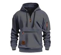 Felpe Uomo con Zip e Tasche Chiuse Ragazzo Senza Cappuccio Felpa Scheletro Y2k Maglione Gilet Oversize Giacca Trekking Giubbotto Pesi Winter Jacket Men